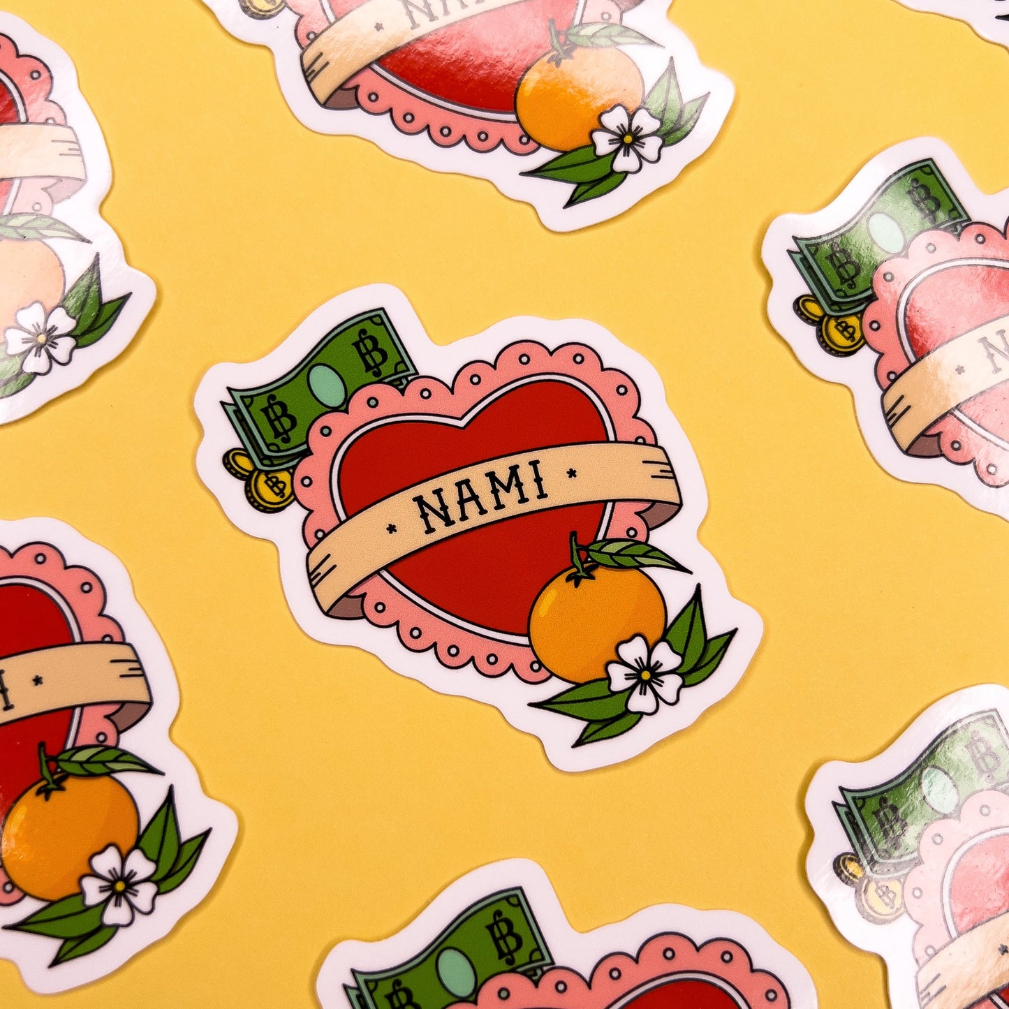 I Heart Nami Sticker